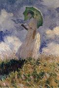 Claude Monet Study of a Figure Outdoors USA oil painting artist